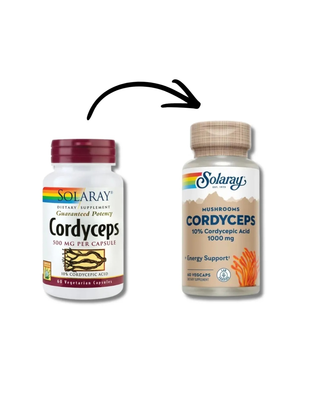 Secom Cordyceps, 60 capsule, Natures Way