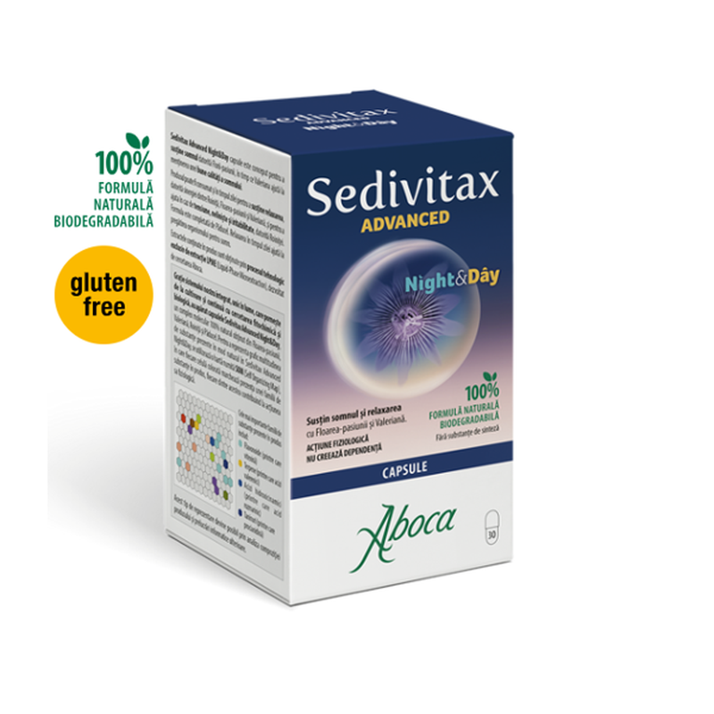 Sedivitax Advanced Night&Day, Aboca | 30 capsule