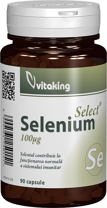 Seleniu 100 mcg, 90 capsule, Vitaking