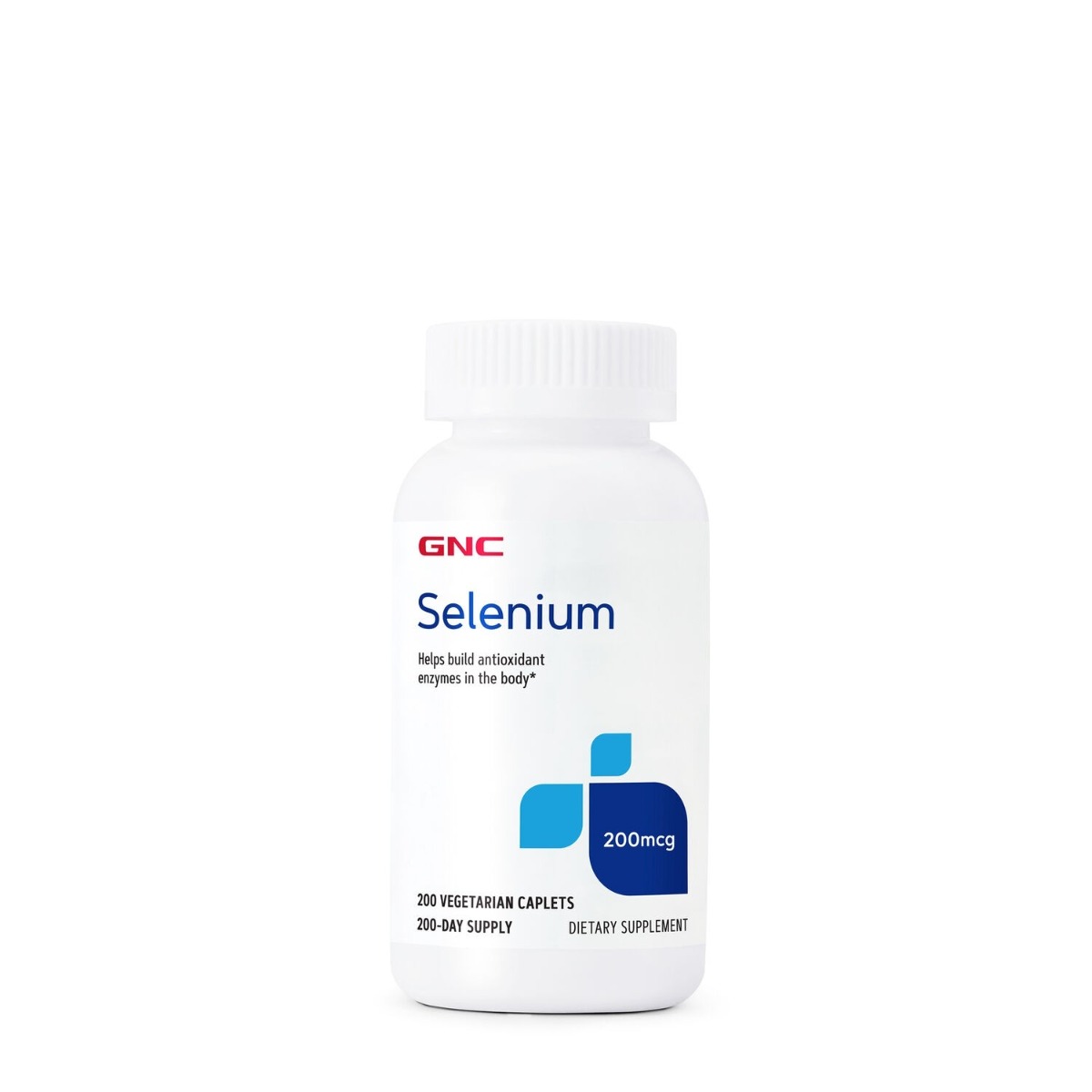 Seleniu 200 mcg, 200 tablete, GNC