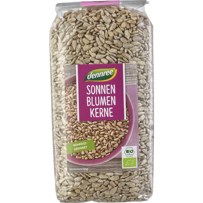 Seminte de floarea soarelui bio 500g Dennree