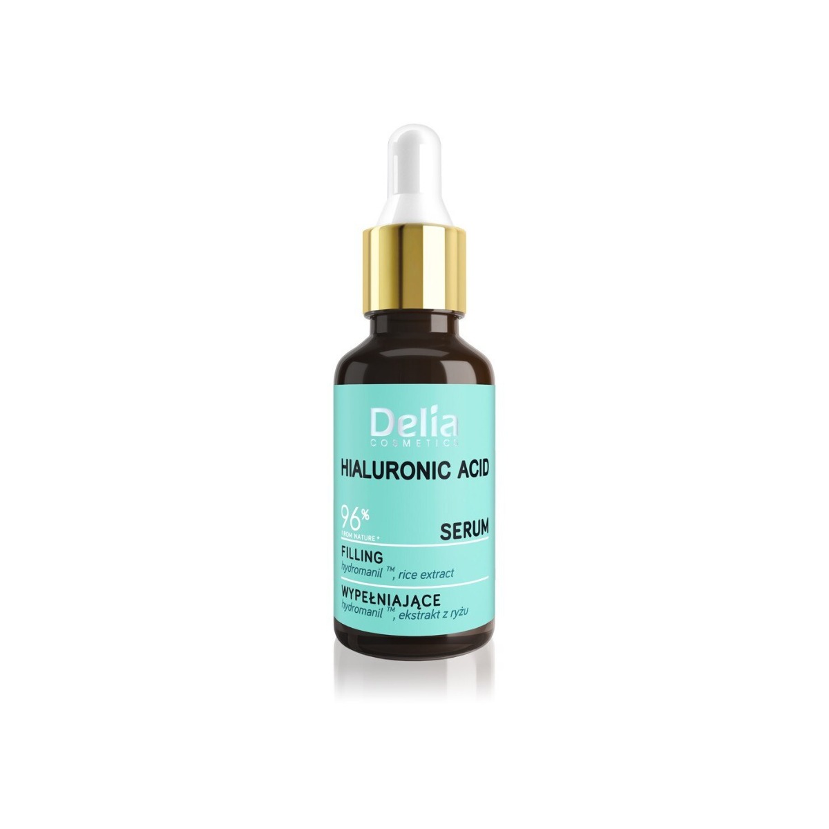 Ser antirid pentru fata si decolteu Hyaluron Acid Filling, 30ml, Delia Cosmetics