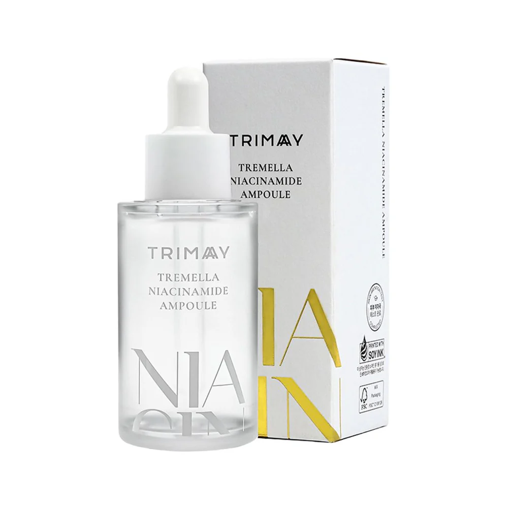 Ser concentrat pentru luminozitatea tenului Tremella Niacinamide Ampoule, 50ml, Trimay