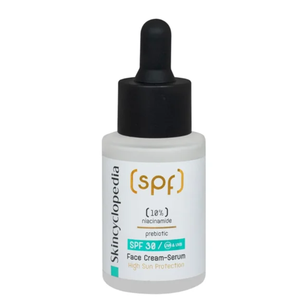 Ser crema impotriva imperfectiunilor cu SPF30 si niacinamida, 30ml, Skincyclopedia