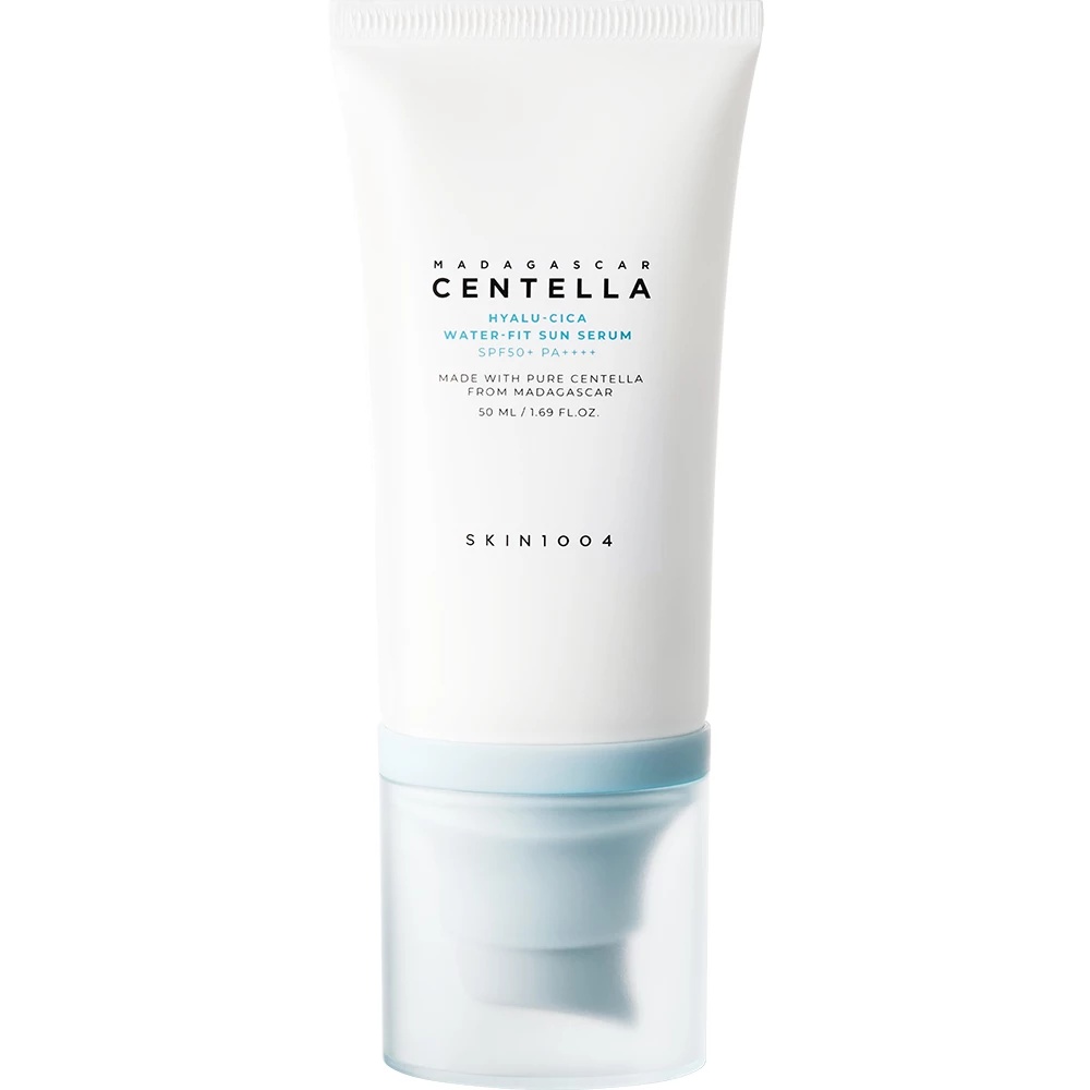Ser cremos pentru fata cu acid hyaluronic si centella SPF50 PA++++, 50ml, Skin1004