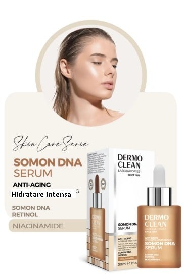 Ser cu ADN de somon, anti-age, 30ML Dermo Clean - poza 2