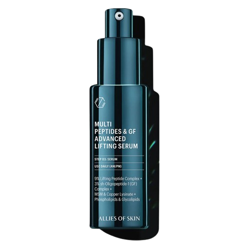Ser de fata pentru uz zilnic Multi Peptides & GF Advanced Lifting Serum, 30ml, Allies of Skin