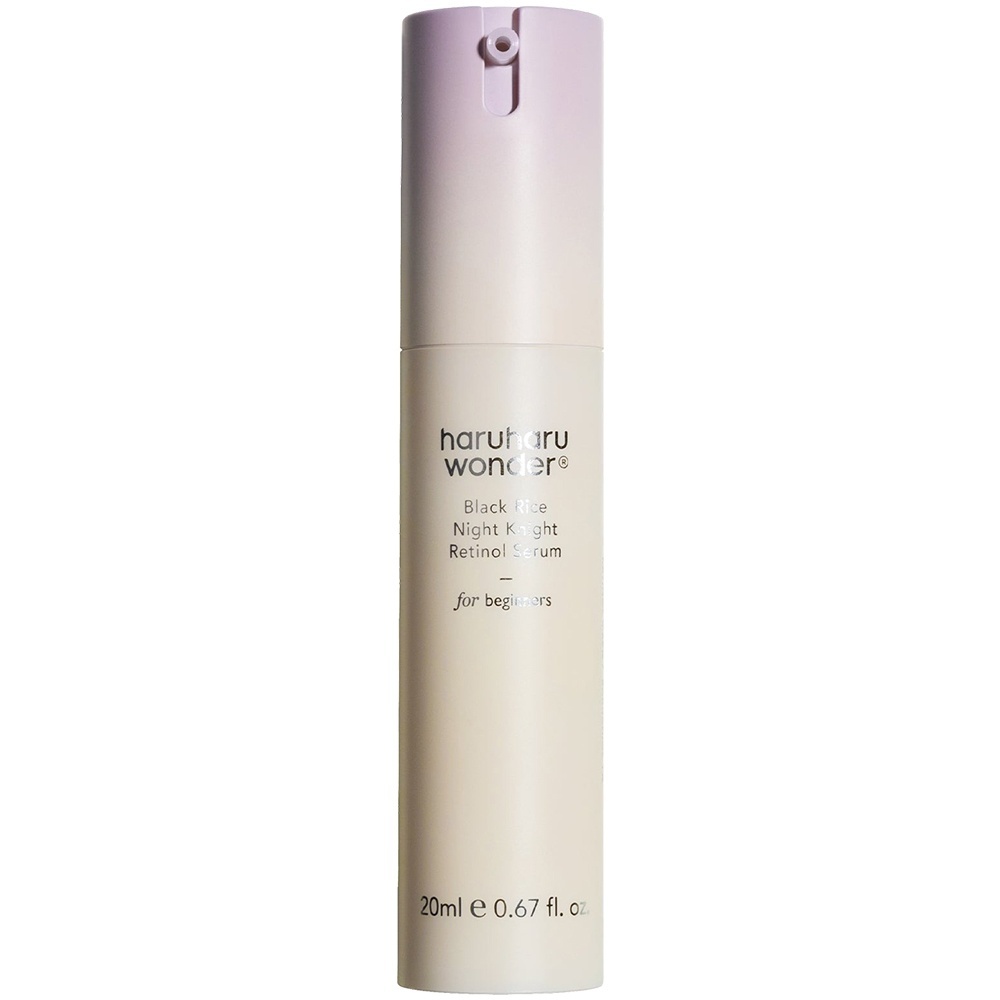 Ser de noapte cu retinol și bakuchiol Haruharu Wonder Black Rice Night Knight, 20 ml