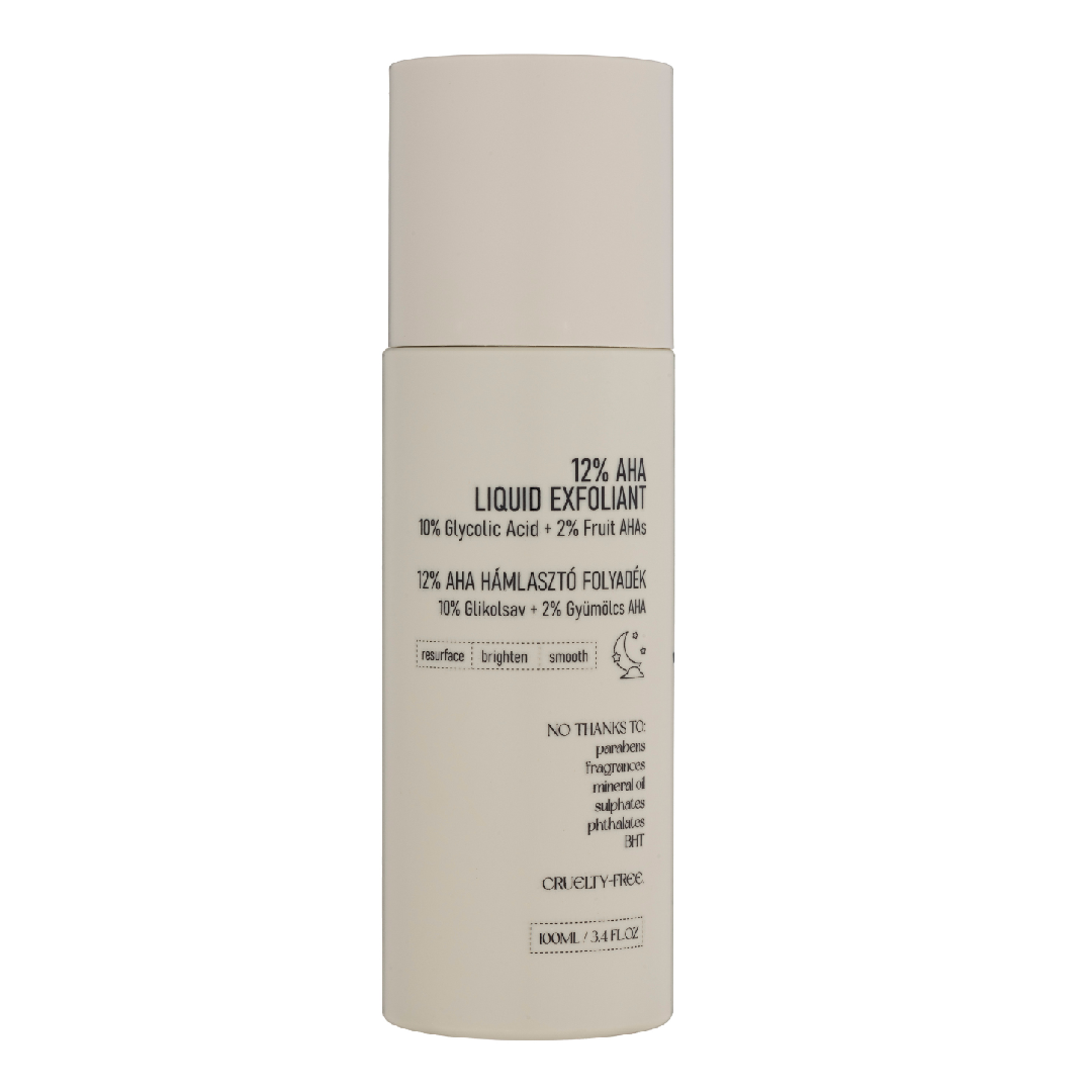Ser exfoliant cu 12% AHA, 100 ml, Nerds