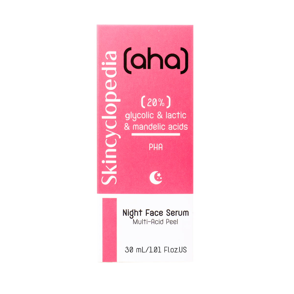 Ser facial exfoliant cu 20% AHA + PHA, 30ml, Skincyclopedia