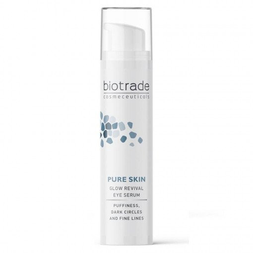 Ser iluminator pentru conturul ochilor Pure Skin, 15 ml, Biotrade