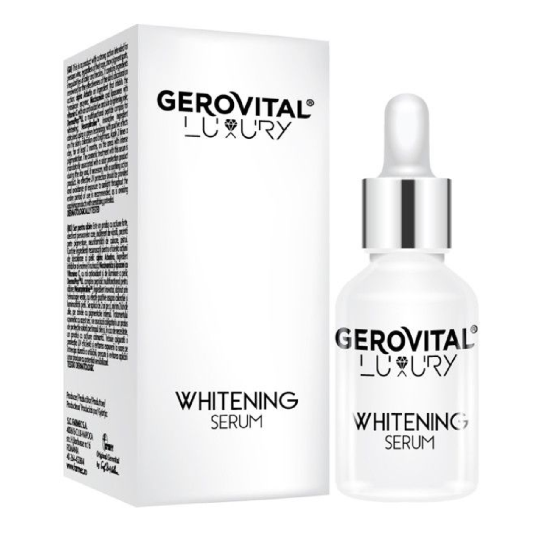 Ser pentru albirea pielii Luxury, 15 ml, Gerovital