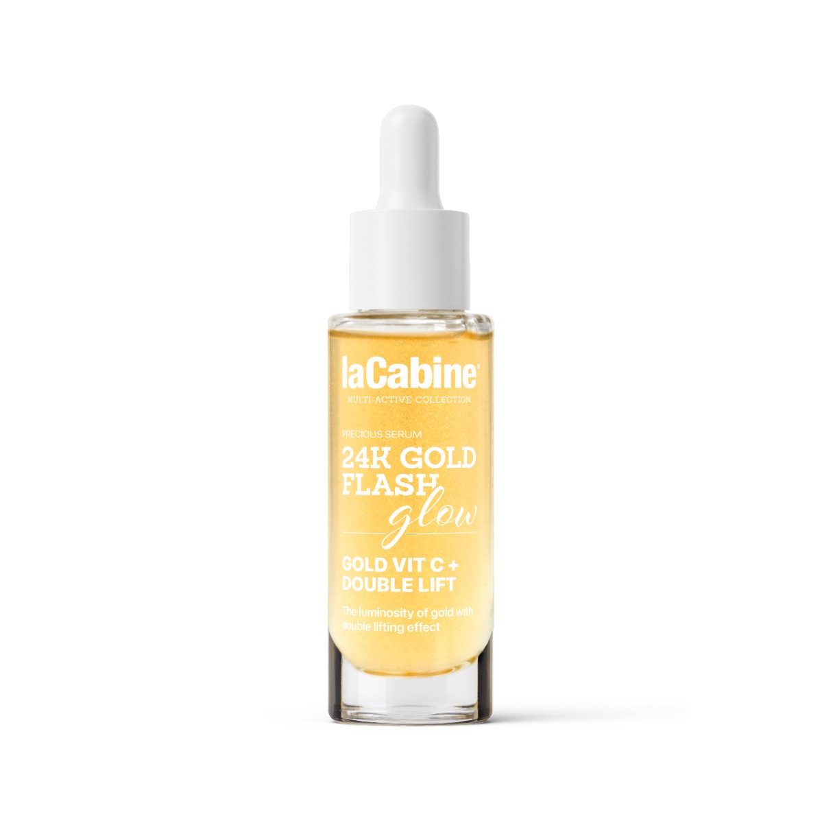 Ser pentru fata anti-imbatranire 24K Gold Flash Glow Multi-Active, 30ml, La Cabine
