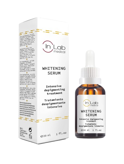 Ser pentru fata concentrat depigmentant Intensiv Whitening, 30ml, InLab Medical
