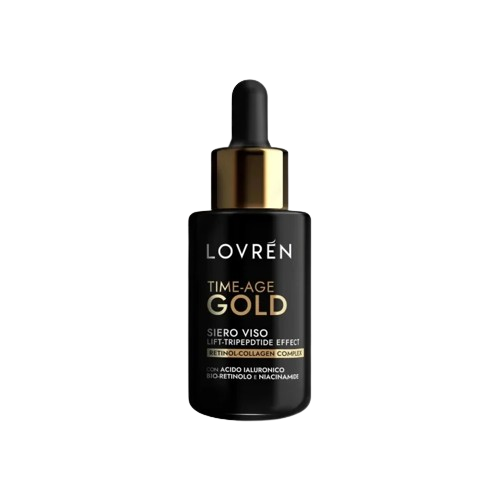 Ser pentru fata Time Age Gold Siero Viso, 30ml, Lovren