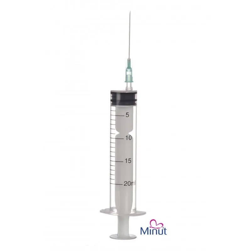 Seringa 20ml cu ac, 1 bucata, Minut