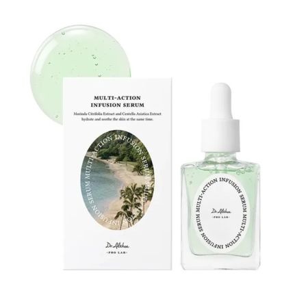 Serum de fata cu 9 tipuri de peptide, acid hialuronic si ceramide, 30 ml, Dr. Althea