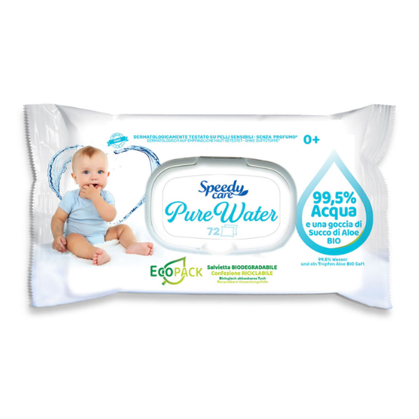 Servetele ecologice pentru copii Speedy Care, O-PAC | 72 buc