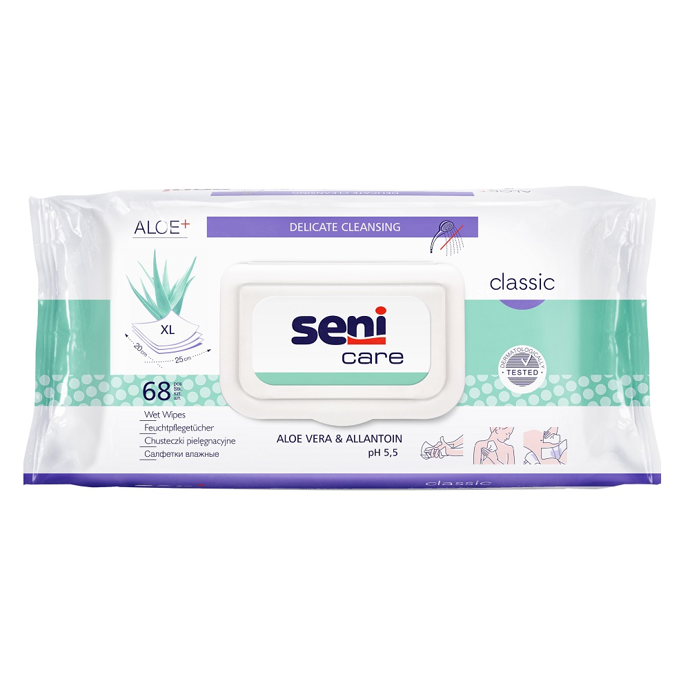 Servetelele umede Care Classic, Seni | 68 bucati