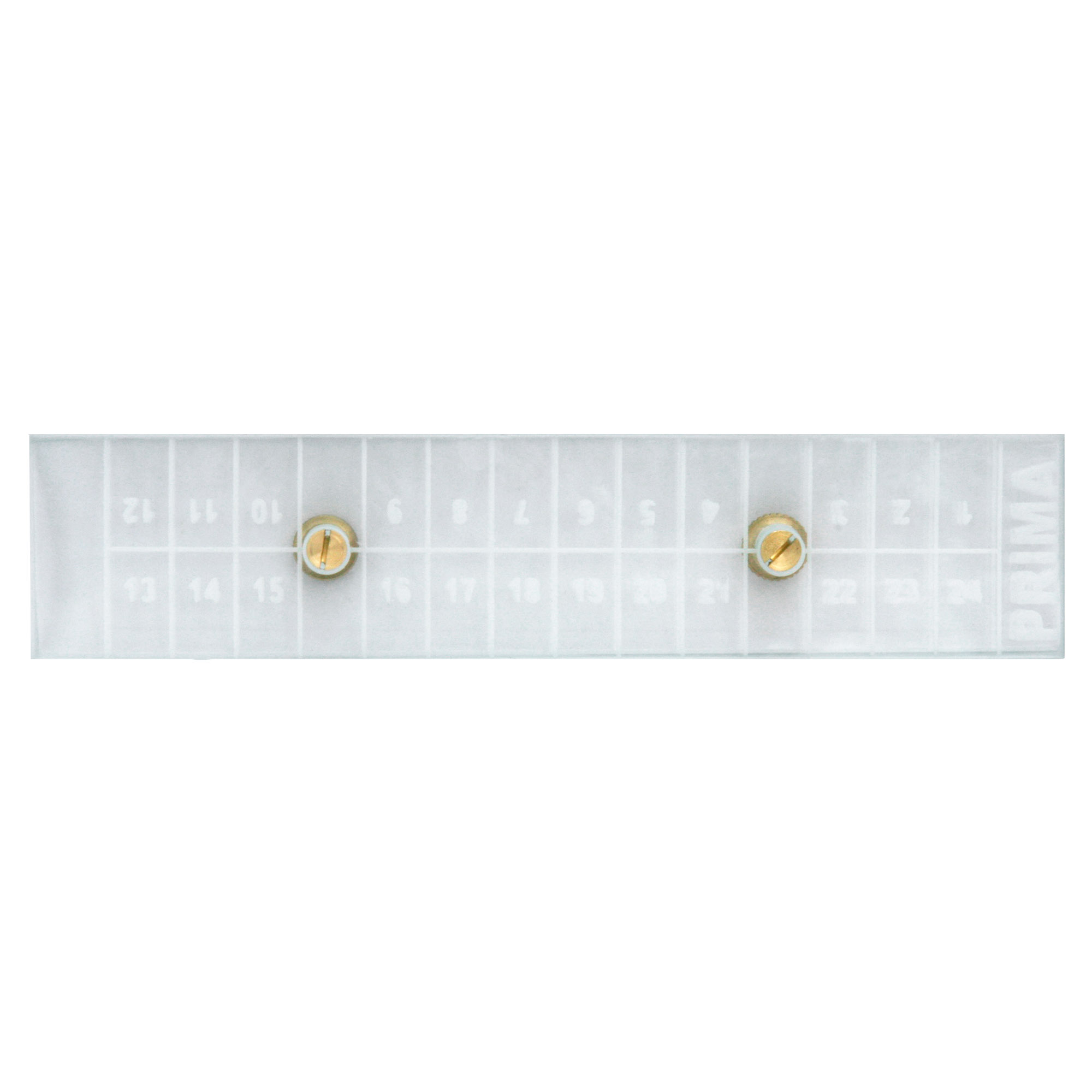 Set lame microscop, din sticla, gradate, 23x5 cm, grosime 1.1 cm, pentru trichinelescop, domeniul medical-veterinar si unitati cresterea & ingrijirea animalelor, 2 bucati, PRIMA