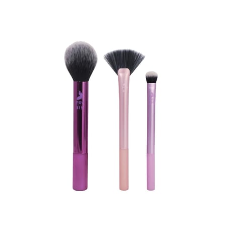 Set pensule pentru machiaj, 3 bucati, Nascita
