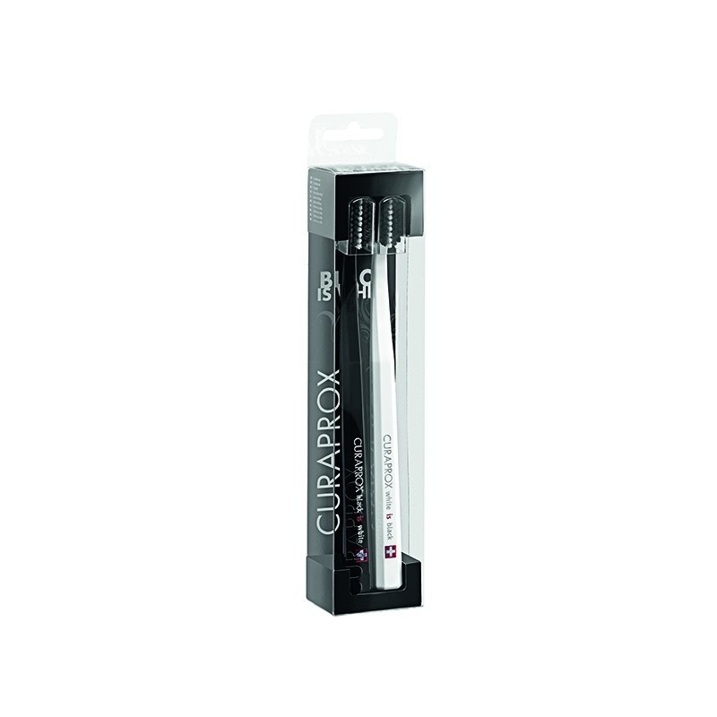 Set periute de dinti white/black CS 5460 , Curaprox