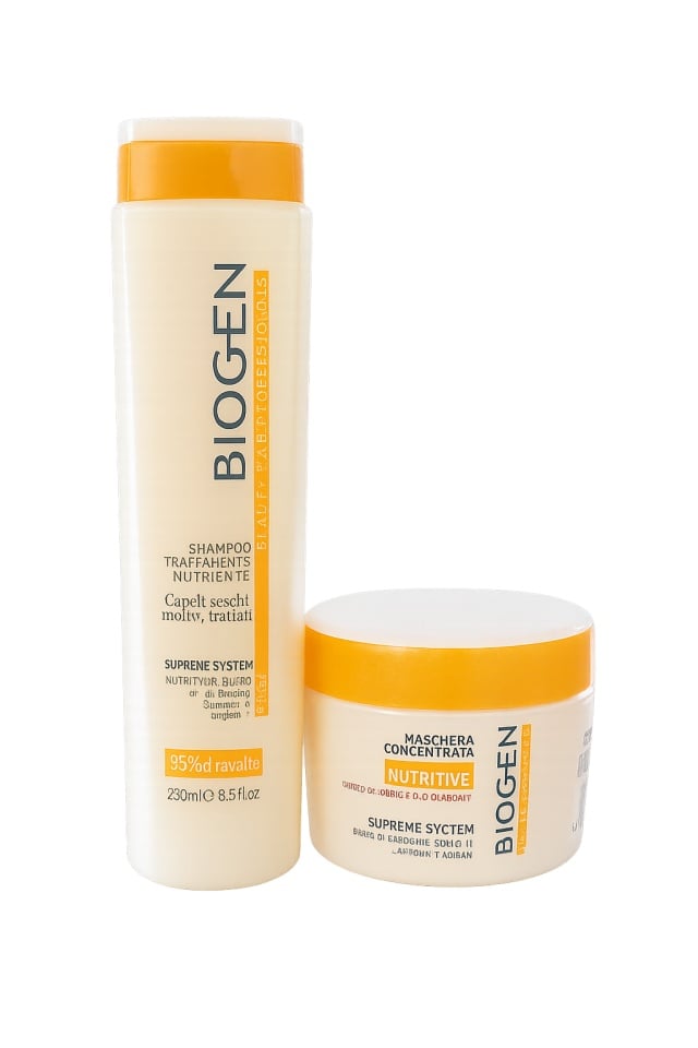 Set Tratament Restructurant Intensiv Biogen Șampon 250 ml + Masca 200 ml