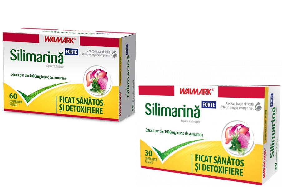 Silimarina Forte Pachet Promotional, 60cp+30cp, Walmark