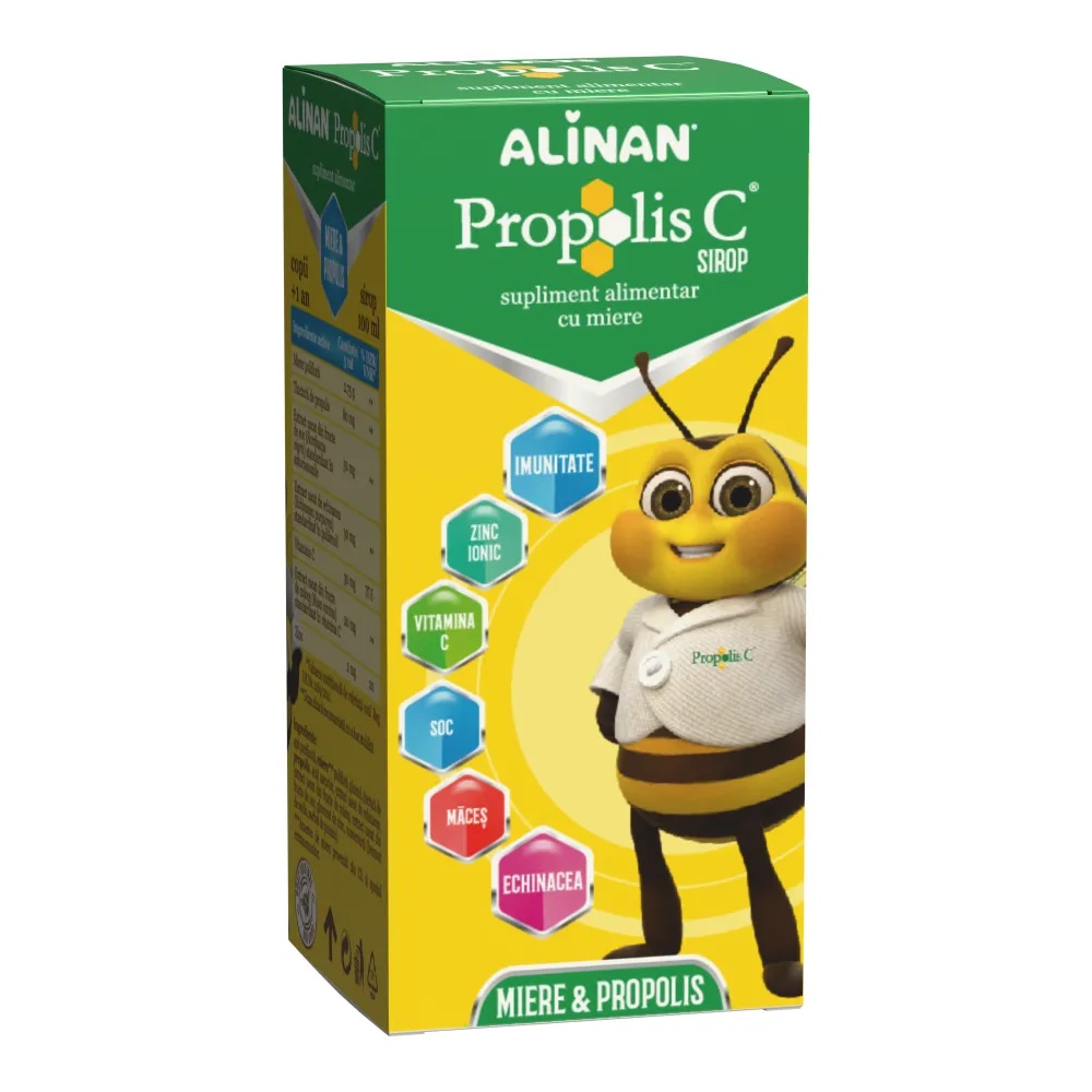 Sirop Alinan Propolis C,100ml, Fiterman