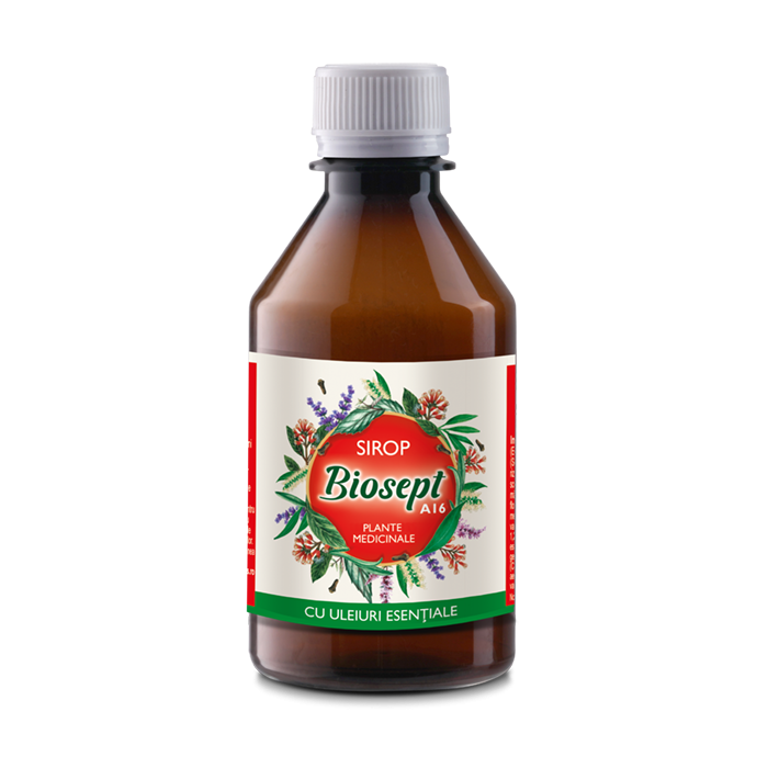 Sirop Biosept, 250ml, Fares