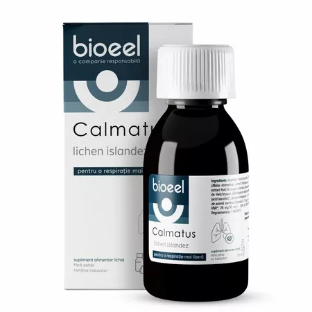 Sirop cu lichen islandez Calmatus 150 ml, Bioeel