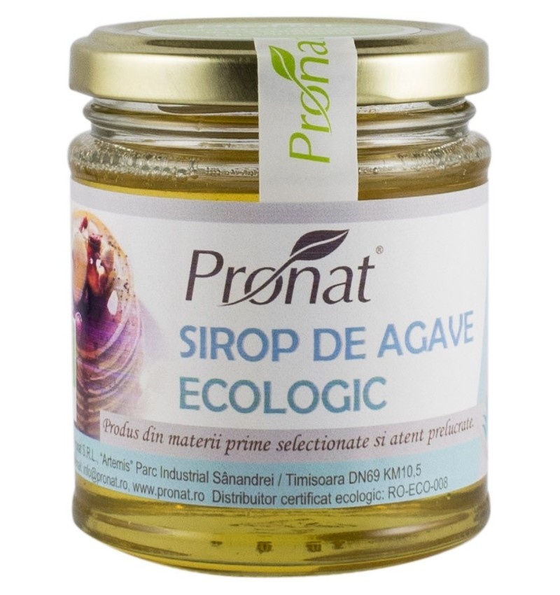 Sirop de agave Bio, 220g, Pronat