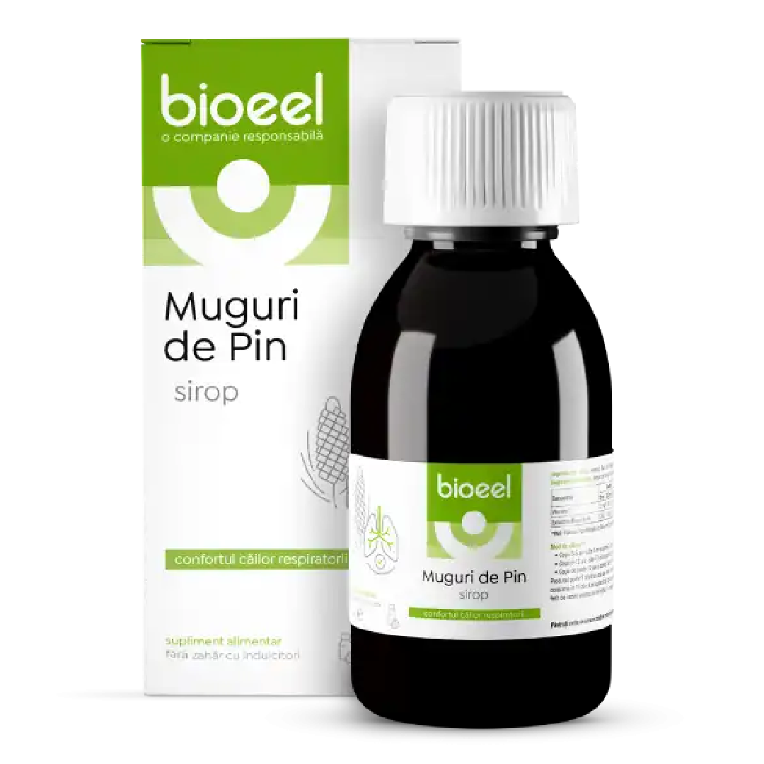 Sirop de muguri de pin, 120 ml, Bioeel