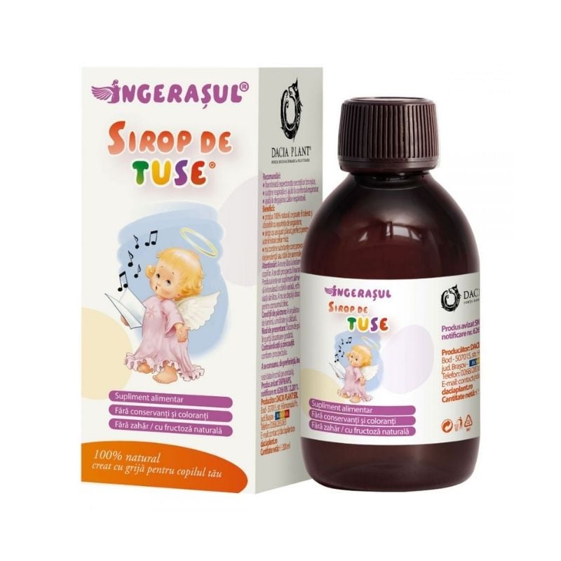 Sirop de tuse Ingerasul, 200 ml, Dacia Plant
