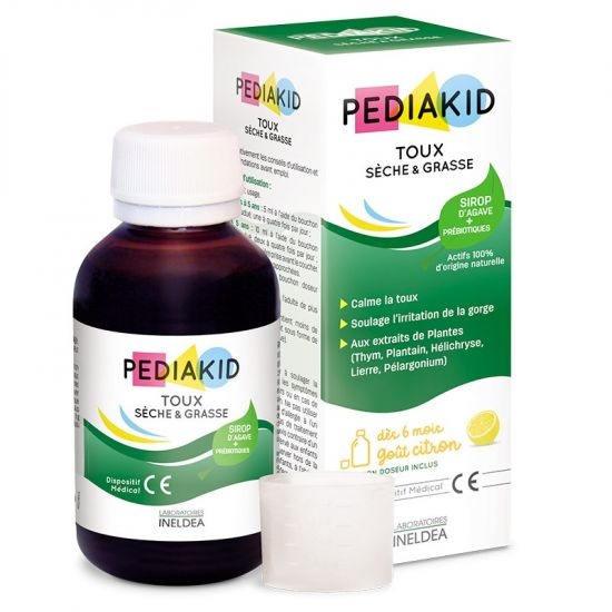 Sirop tuse expectoranta si seaca,125 ml, Pediakid