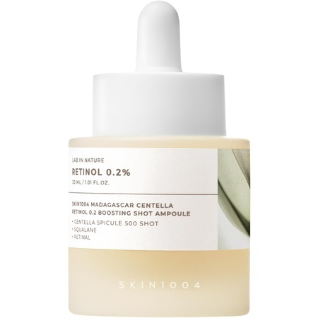 Skin1004 Madagascar Centella Retinol 0.2 Boosting Shot Ampoule Face Serum ,30 Ml