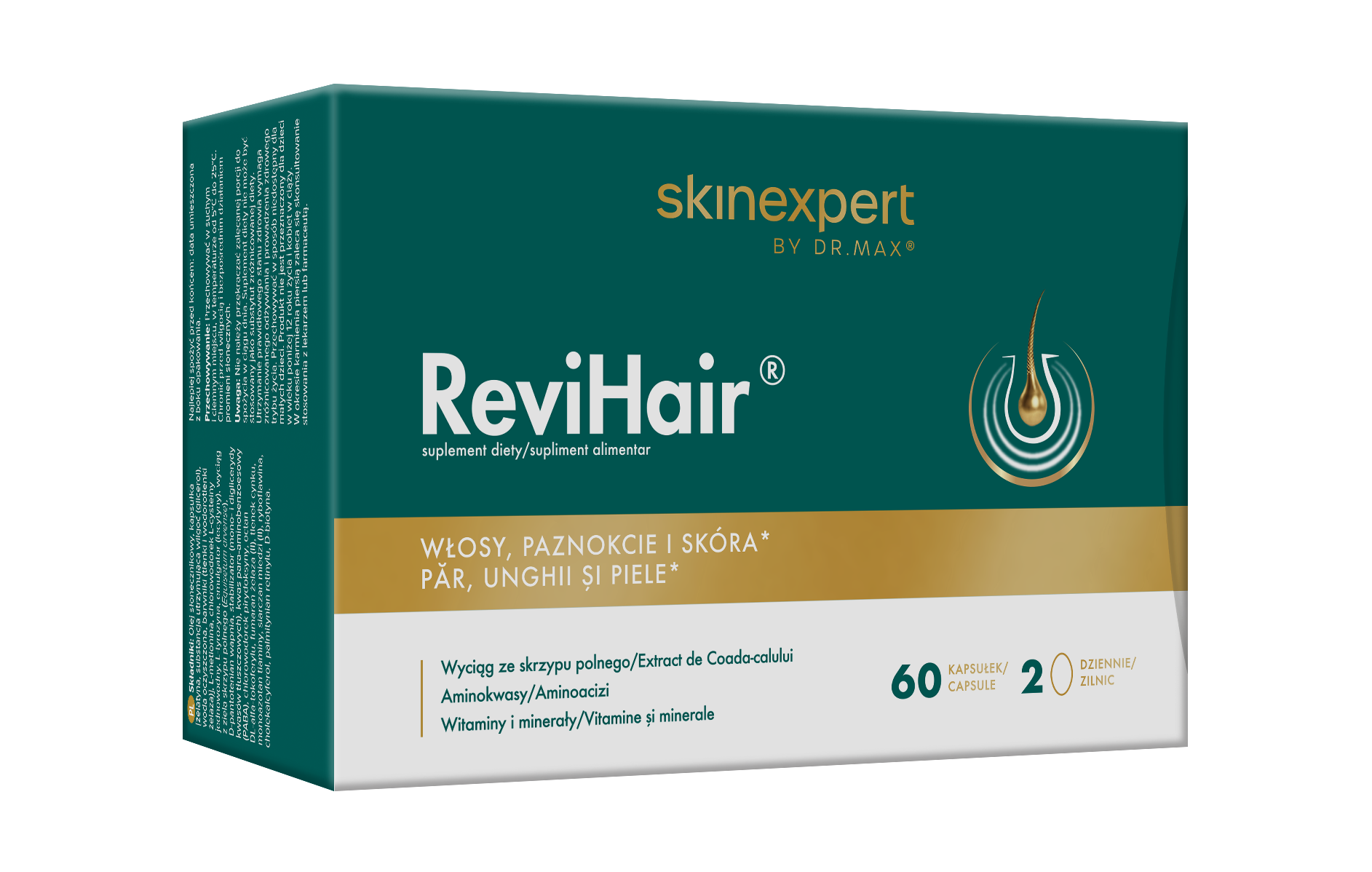 Skinexpert by Dr. Max® ReviHair, 60 capsule