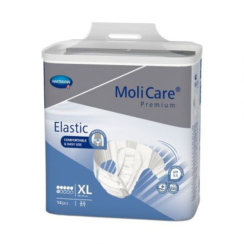 Slip pentru incontinenta MoliCare Premium Elastic marime XL , Hartmann | 14 bucati