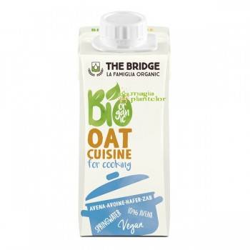 Smantana din ovaz 200ml BIO - vegana - The Bridge - poza 1
