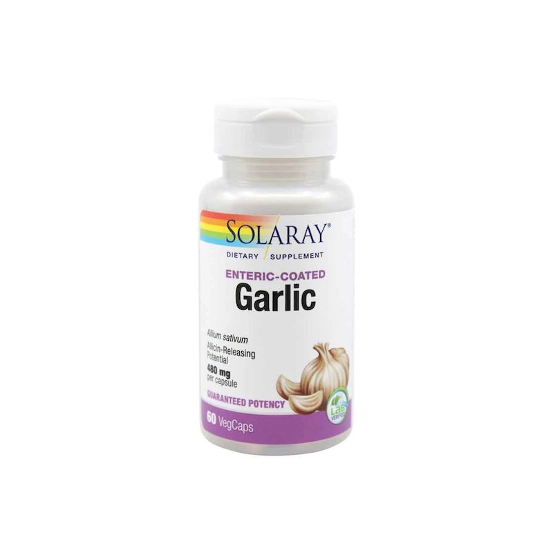 Solaray Usturoi 480 mg | 60 capsule