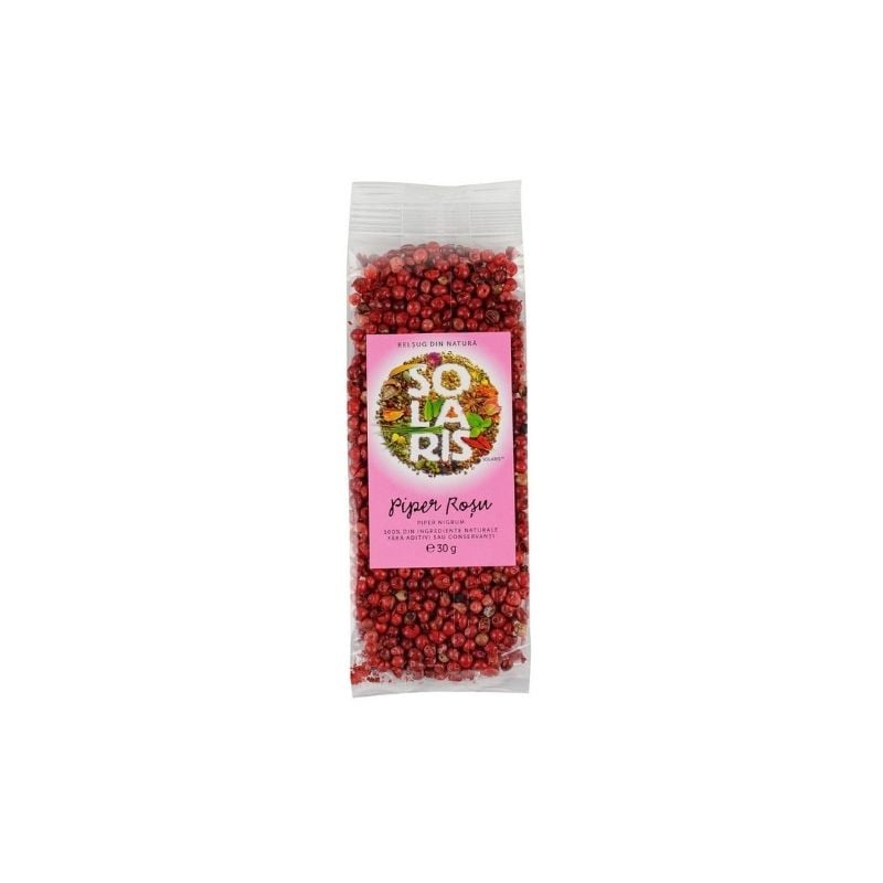 SOLARIS Piper boabe rosu, 30g
