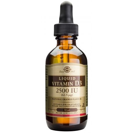 SOLGAR Vitamin D3 2500ui x 59ml