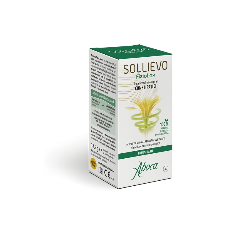 Sollievo Fiziolax, 45 comprimate, Aboca
