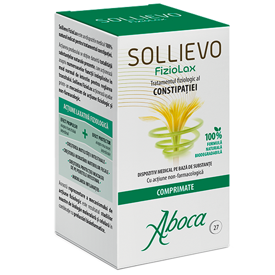 Sollievo Fiziolax DM, 27 tablete, Aboca