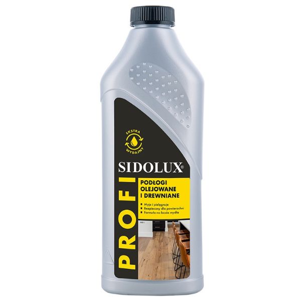 Solutie curatare podele lemn uleiate cu ulei Jojoba Sidolux Profi, Lakma | 900 ml