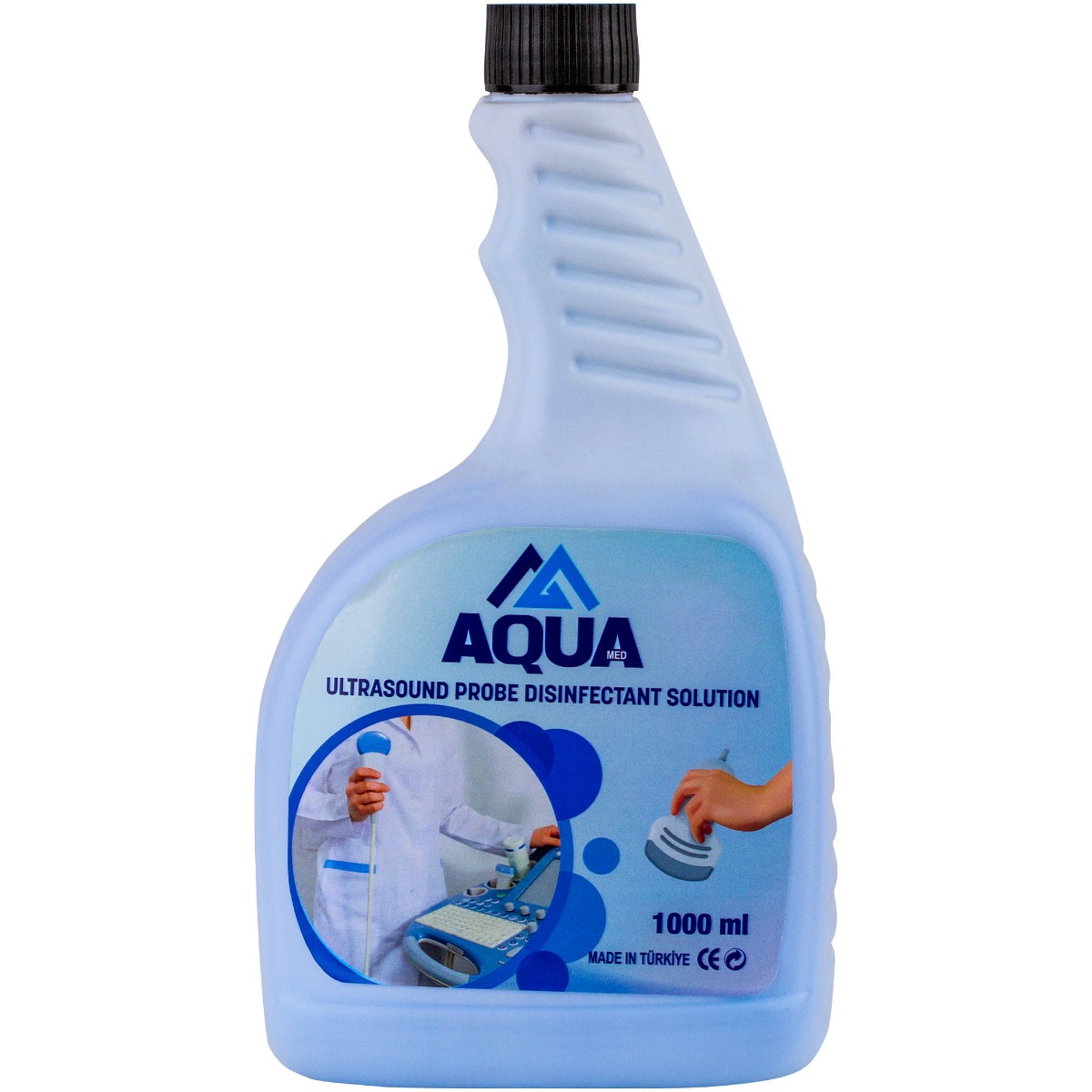 Solutie de curatare sonde ecograf 1000 ml - spray profesional pentru traductoare cu ultrasunete