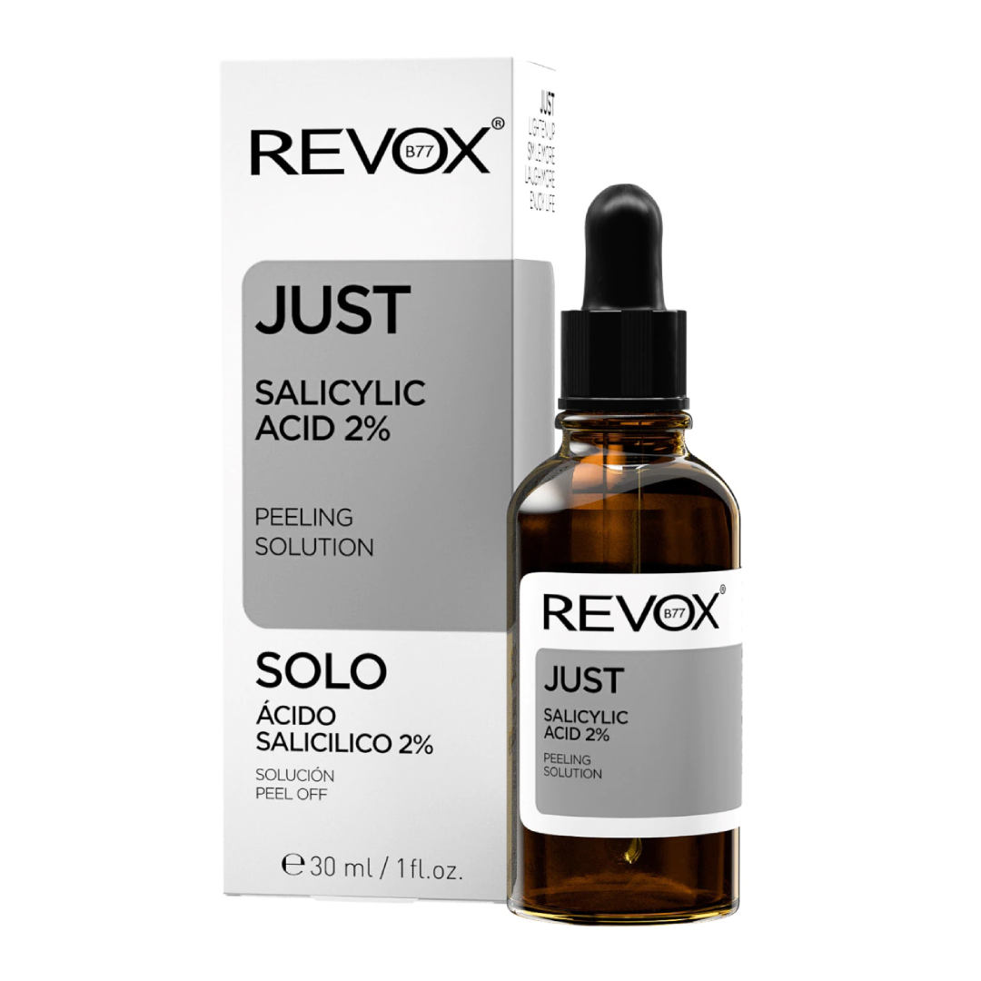 Solutie exfolianta cu acid salicilic 2% Just, 30ml, Revox