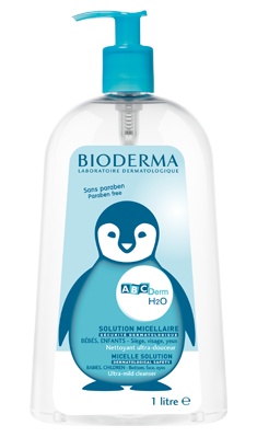 Soluție micelara, BIODERMA ABCderm H2O, 1000ml, Bioderma