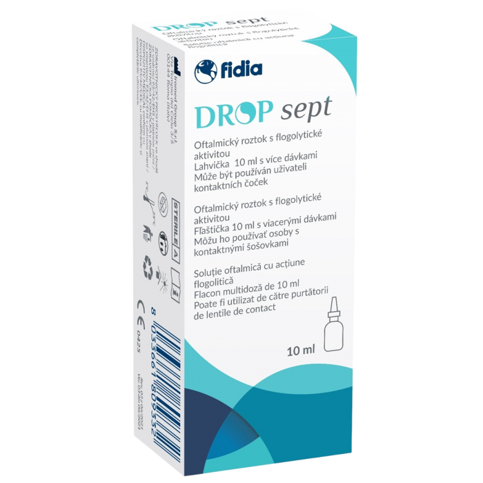 Solutie oftalmica Dropsept 10 ml, Fidia Farmaceutici | 10 ml