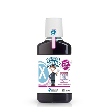 Solutie pentru identificarea placii bacteriene Plaque Agent, 250ml, Miradent